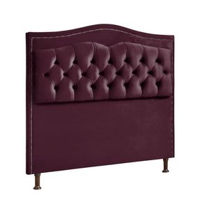 Cabeceira Estofada Holanda 1,60 2.0 Queen Shop Das Cabeceira Roxo