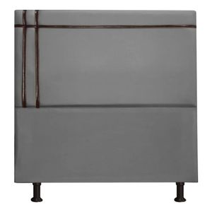 Cabeceira Royal 160cm Suede Fita Shop Das Cabeceiras Chumbo