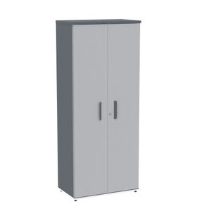 Armário Para Escritório Alto 02 Portas Pivotante Aac1900 Cinza-grafito