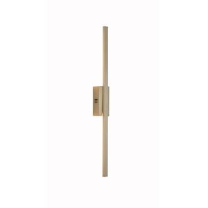 Arandela Tec (l)2cm (c)60cm (a)cm 1xled Integrado 10w 3000k 620lm Ip20 Dourado
