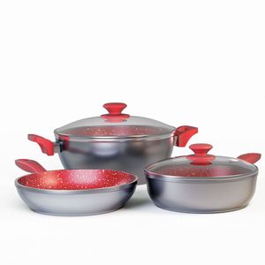 Conjunto de Panelas Philco Redstone Pkt408 3 Peças