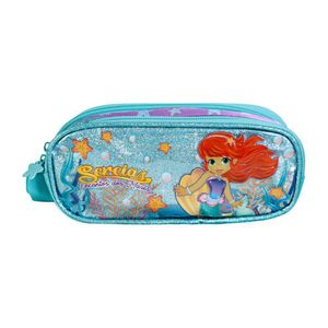 Estojo Escolar Infantil Sereia Encanto Dos Mares