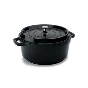 Cacarola Redonda 21,3x9cm 2,4l Pa9000-20pr Hercules Na Cor Preta