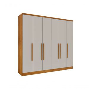 Guarda Roupa Casal Veneza 6 Portas 4 Gavetas Tcil