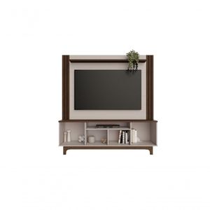 Estante Home Para Tvs De Ate 65 Polegadas Balsamo Candian - Jcm Movelaria Café-off White