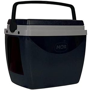 Caixa Térmica Mor 18 Litros Com Alça Preto E Cinza