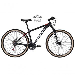 Bicicleta Aro 29 Absolute Nero 4 24v Garfo Suspensão Preto-vermelho 23