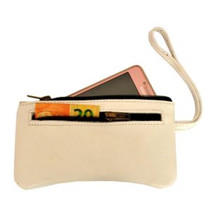 Bolsa Porta Celular E Documentos Cor Branco