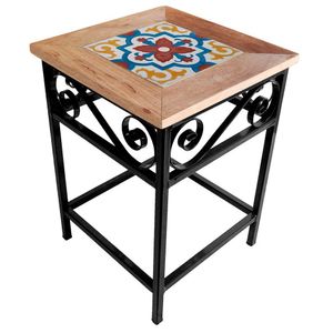 Banco Madeira Mesinha Para área Gourmet Churrasco Jardim Ladrilho S02