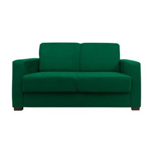 Sofá Namoradeira Pequeno 2 Lugares Imperial Suede Cor:verde Militar