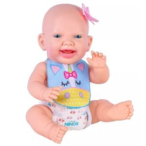 Boneca Love Born Happy C/ Babador - Cotiplás