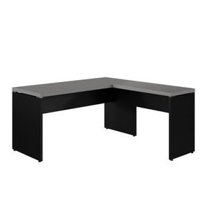 Mesa Para Escritório L Web40 1,20 X 1,50 - Cinza Sagrado/pto