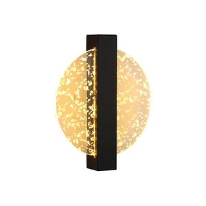 Arandela Skylight Cross 3113 Led Bivolt Preto - Transparente
