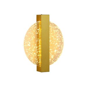 Arandela Skylight Cross 3113 Led Bivolt Dourado - Transparente