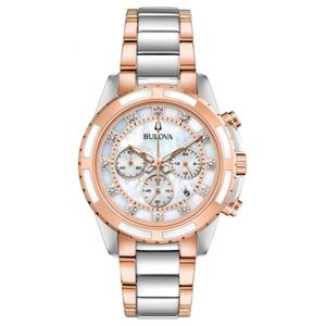 Relogio Feminino Bulova Chronograph Diamond 98p181