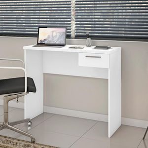 Escrivaninha 90cm 1 Gaveta Califórnia Notável Branco