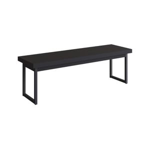Banco 144cm Multimóveis Cr20271 Preto Preto