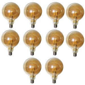 Lampada Multifilamento 30w Kit 10 Unidades Led Bivolt Iluminaçao Vintage Decoraçao Retro Lustre Pendente Casa