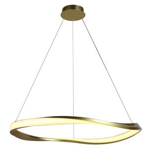 Pendente Mobius 1xled 36w Dourado