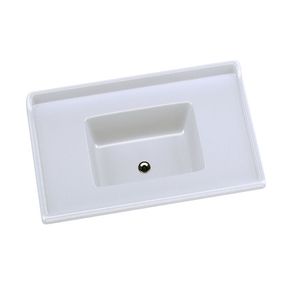 Pia Sintética Para Cozinha 85x50 Cm Gelo Gelo