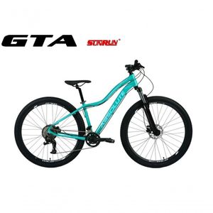 Bicicleta Aro 29 Absolute Hera Kit 2x9 Gta Sunrun Freio Disco K7 11/36 Pedivela 24/38d Garfo Trava - Verde Tam.17