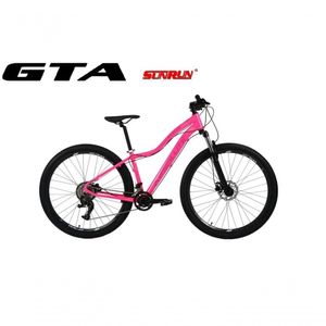 Bicicleta Aro 29 Absolute Hera Kit 2x9 Gta Sunrun Freio Disco K7 11/36 Pedivela 24/38d Garfo Trava - Rosa Tam.17