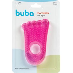 Mordedor Com água Pezinho - Buba Rosa