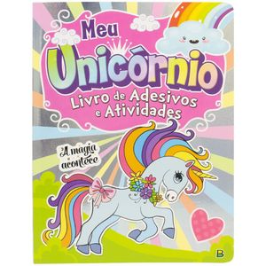 Livro De Adesivos E Atividades Meu Unicórnio - Todolivro