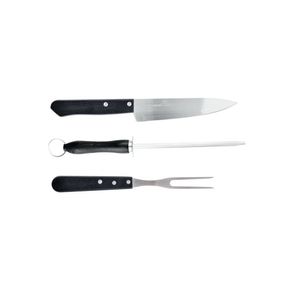 Kit Churrasco 12790 Com 3 Peças Atenas Ingá Import