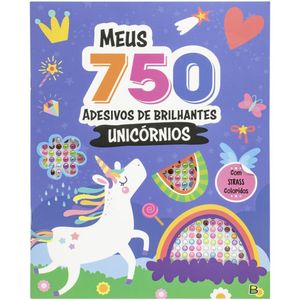 Livro De Colorir Meus 750 Adesivos - Todolivro - Unicornio