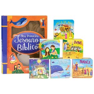 Meu Primeiro Tesouro Bíblico Box C-6 Livros - Todolivro