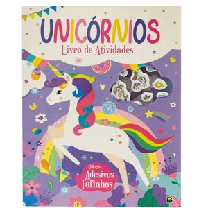 Livro Infantil Adesivos Fofinhos - Todo Livro - Unicornio
