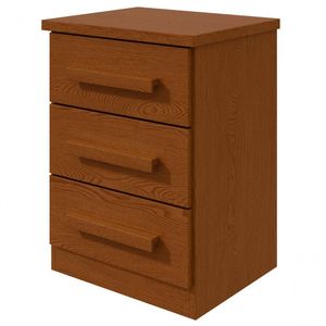 Mesa De Cabeceira 3 Gavetas Baiao Frassino