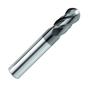 Fresa Topo Esférico Hss Tiain 12mm 4 Cortes - Din 6527 - Ht Ferramentas