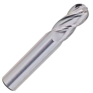 Fresa Topo Esférico Hss 4mm 4 Cortes - Din 6527 - Ht Ferramentas