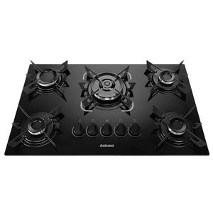 Cooktop Electra 5 Bocas Tripla Chama Preto Bivolt
