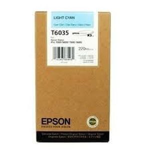 Cartucho De Tinta Epson Compativel T6035 Ligth Cyan