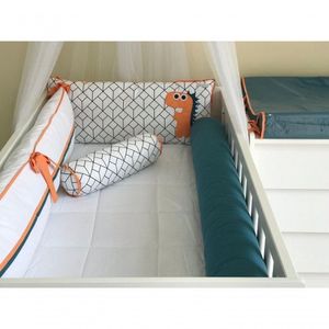 Kit almofadas De Berço Australiano + Conjunto De Lençois
