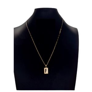 Colar Carti 2mm Pingente Com A Inicial Da Letra F