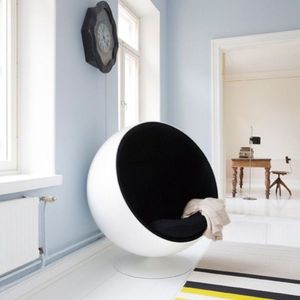 Poltrona Ball Chair Preta