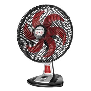 Ventilador De Mesa Mondial Turbo Excellence 40cm Vermelho e Preto VT-RP-01