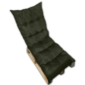 Almofada Futon Esteira Grande 60x1,70cm Flat Vários Modelos Verde Musgo