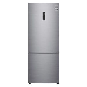 Geladeira LG Inverter Bottom Freezer 451L Platinum GC-B569NLL