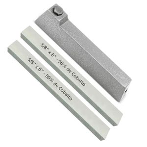 Bits Quadrado 5-8 X 6 - 50% De Cobalto + Porta Bits - 2 Pçs