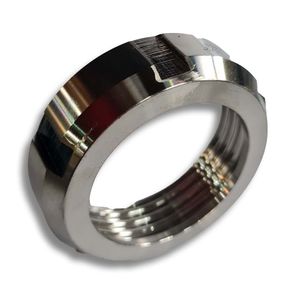 Conexão Porca Circular Inox 304 1.1-2 Sms