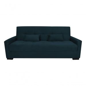 Sofá Cama Lavínia 3 Lugares Suede Petroléo Matrix