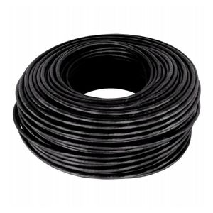 Cabo De Rede Cat 5e Mpt Interno E Externo 100 Metros U/utp 4p X 24awg | Preto