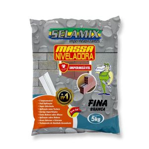 Massa Niveladora Fina Branco 5kg