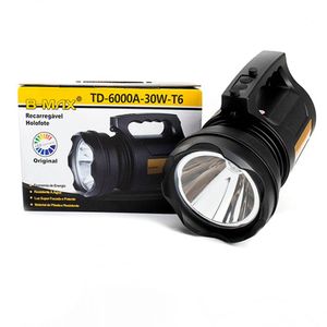 Lanterna Holofote Para Pesca 30w T6000- Caça Pesca Trilha