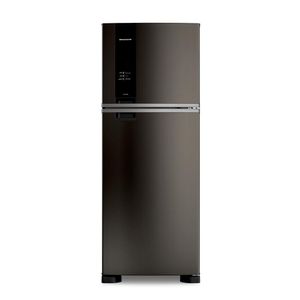 Geladeira Brastemp Frost Free Duplex A+++ 463 Litros Cor Black Inox Fresh Box e Cold Room BRM55FE 220V
